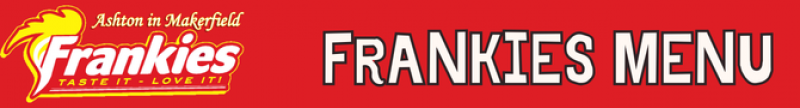 FRANKIES MENU
